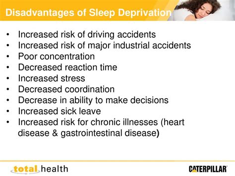 Advantages and limitations of sleep.